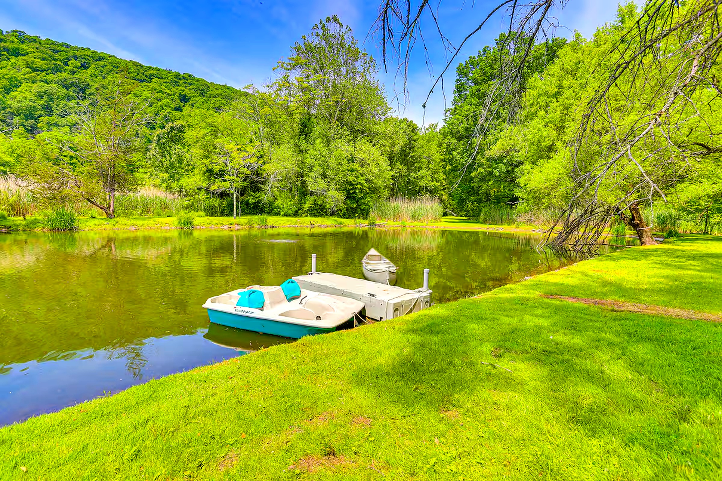Private pond access